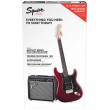 Squier Affinity Series Stratocaster HSS Pack Candy Apple Red