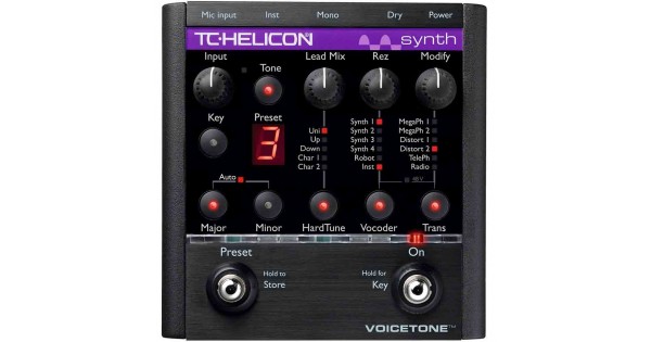 TC-Helicon VoiceTone synth | www.innoveering.net